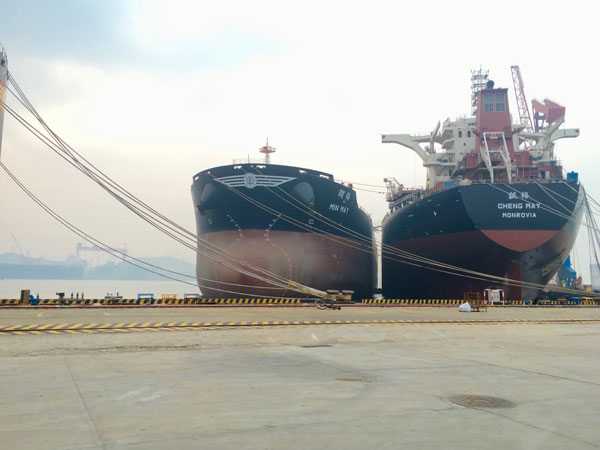 掛舵臂應用案例（北海船廠）